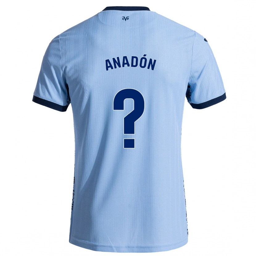 Danxen Pánské Guillermo Anadón #0 Nebesky Modrá Daleko Hráčské Dresy 2024/25 Dres