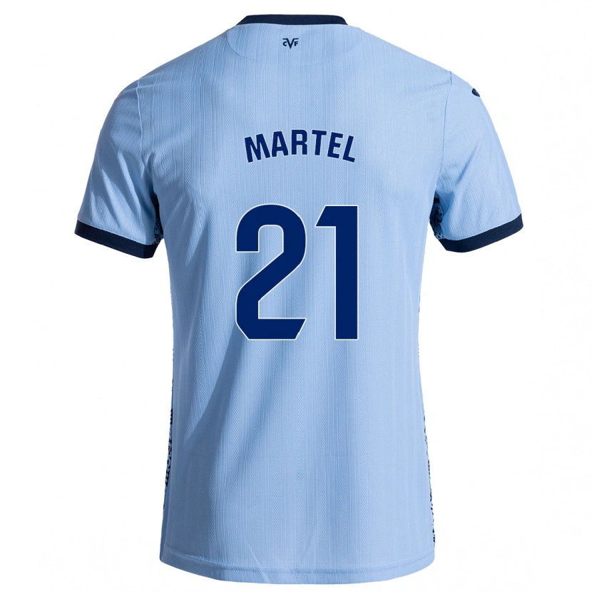 Danxen Pánské Kevin Martel #21 Nebesky Modrá Daleko Hráčské Dresy 2024/25 Dres