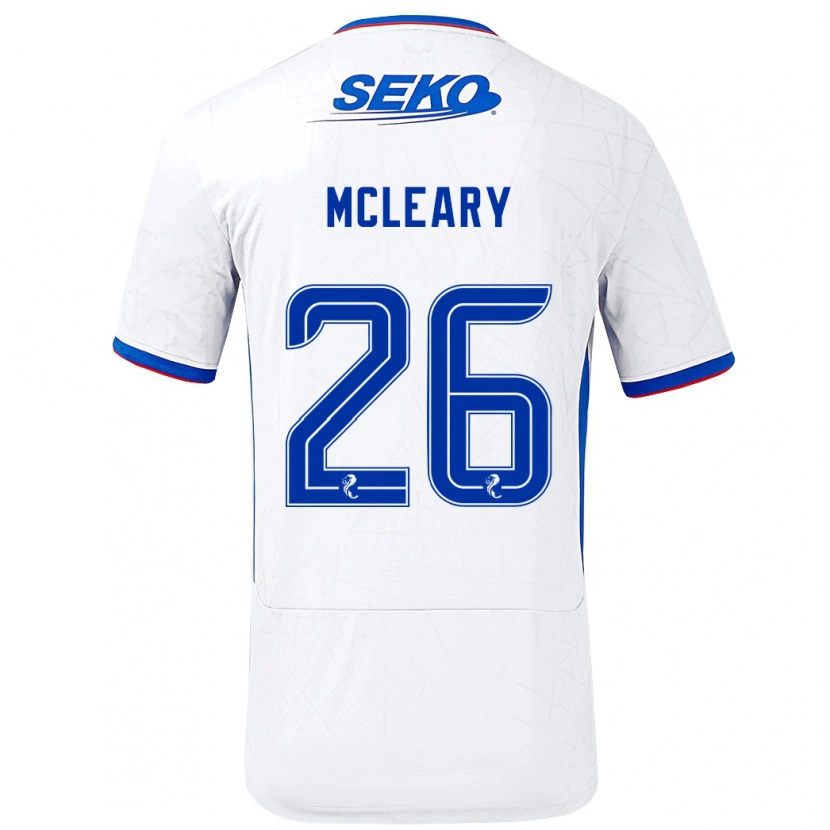Danxen Pánské Jodi Mcleary #26 Bílá Modrá Daleko Hráčské Dresy 2024/25 Dres