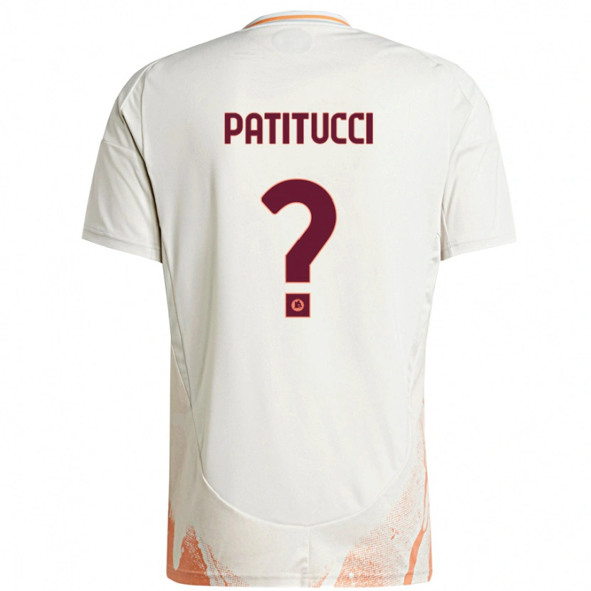 Danxen Pánské Christian Patitucci #0 Krémová Bílá Oranžová Daleko Hráčské Dresy 2024/25 Dres
