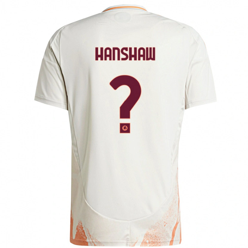 Danxen Pánské Verena Hanshaw #0 Krémová Bílá Oranžová Daleko Hráčské Dresy 2024/25 Dres