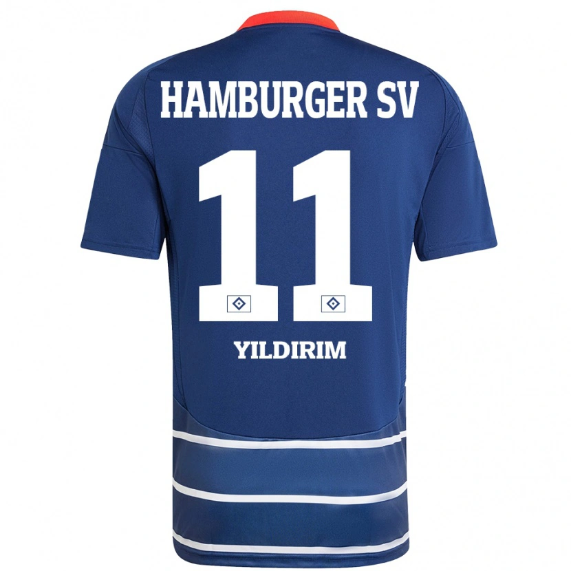 Danxen Pánské Mehmet Yildirim #11 Tmavě Modrá Daleko Hráčské Dresy 2024/25 Dres