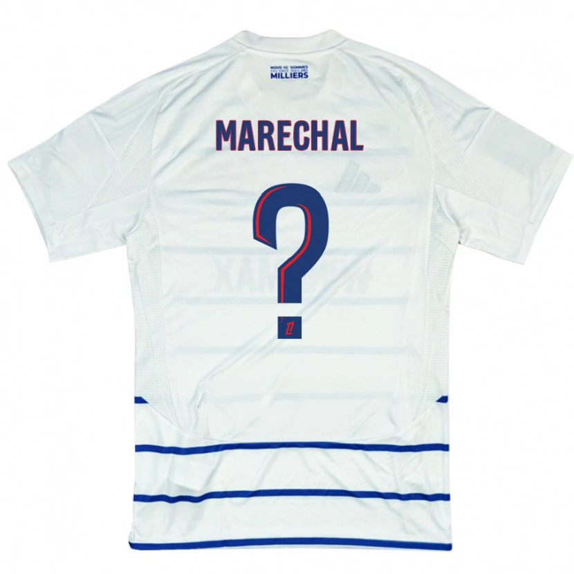Danxen Pánské Max Marechal #0 Bílá Modrá Daleko Hráčské Dresy 2024/25 Dres