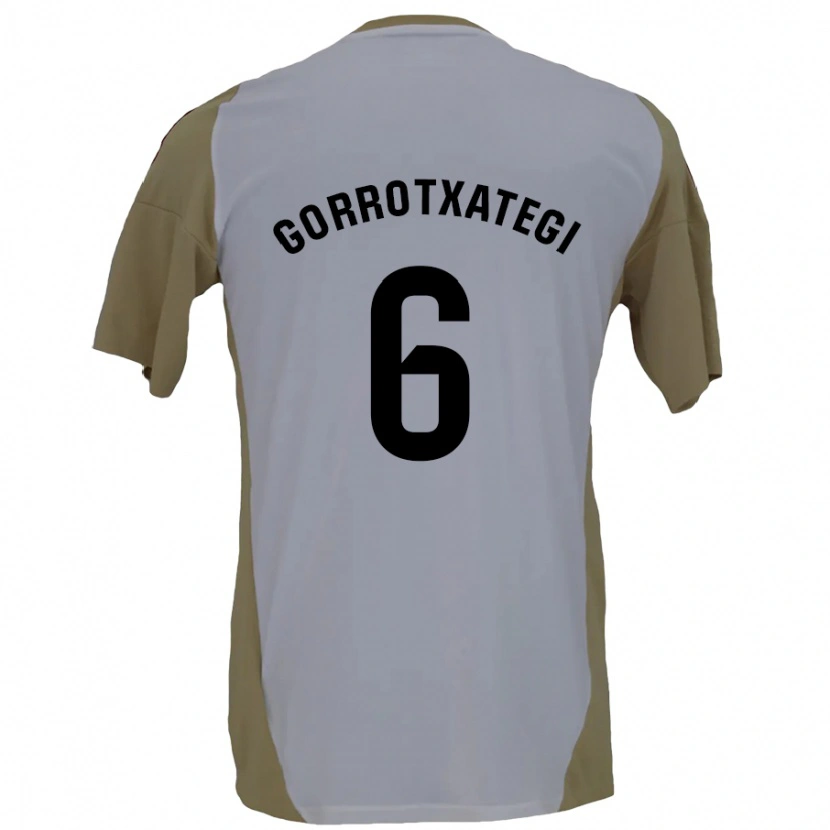 Danxen Pánské Jon Gorrotxategi #6 Hnědá Bílá Daleko Hráčské Dresy 2024/25 Dres