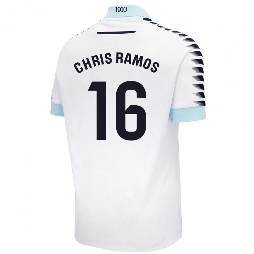 Danxen Pánské Chris Ramos #16 Bílá Modrá Daleko Hráčské Dresy 2024/25 Dres