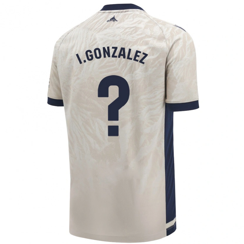 Danxen Pánské Iker González #0 Světle Šedá Daleko Hráčské Dresy 2024/25 Dres