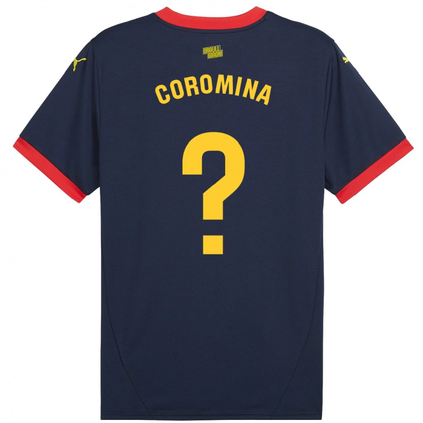 Danxen Pánské Arnau Coromina #0 Tmavě Červená Daleko Hráčské Dresy 2024/25 Dres