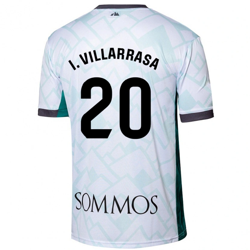 Danxen Pánské Ignasi Vilarrasa #20 Bílá Zelená Daleko Hráčské Dresy 2024/25 Dres