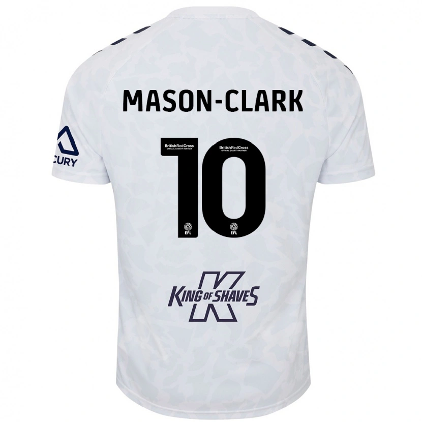 Danxen Pánské Ephron Mason-Clark #10 Bílý Daleko Hráčské Dresy 2024/25 Dres