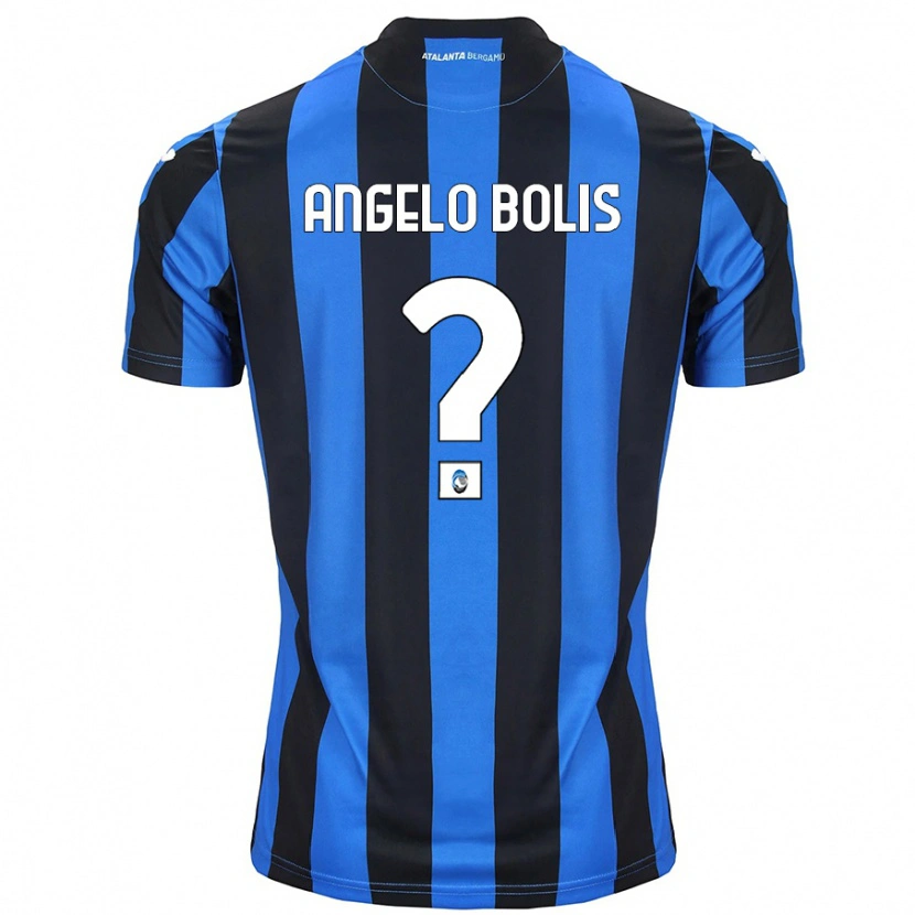Danxen Dámské Tommaso Angelo Bolis #0 Modrá Černá Domů Hráčské Dresy 2024/25 Dres