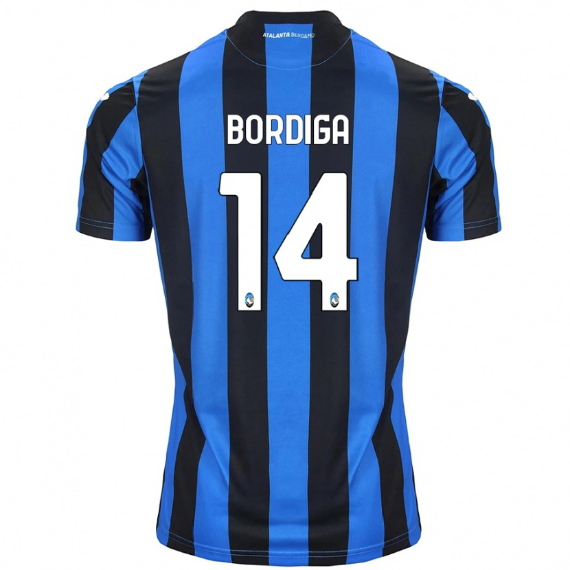 Danxen Dámské Michele Bordiga #14 Modrá Černá Domů Hráčské Dresy 2024/25 Dres