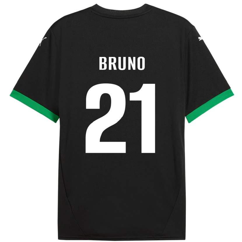 Danxen Dámské Kevin Bruno #21 Černá Tmavě Zelená Domů Hráčské Dresy 2024/25 Dres