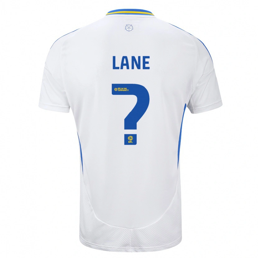 Danxen Dámské Freddie Lane #0 Bílá Modrá Domů Hráčské Dresy 2024/25 Dres