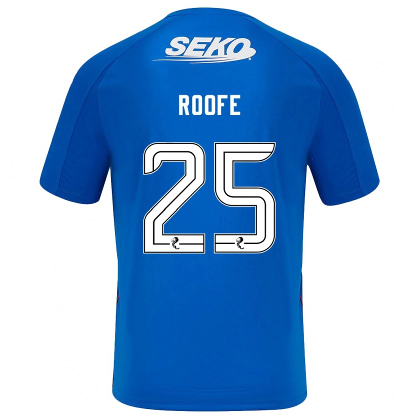 Danxen Dámské Kemar Roofe #25 Tmavě Modrá Domů Hráčské Dresy 2024/25 Dres