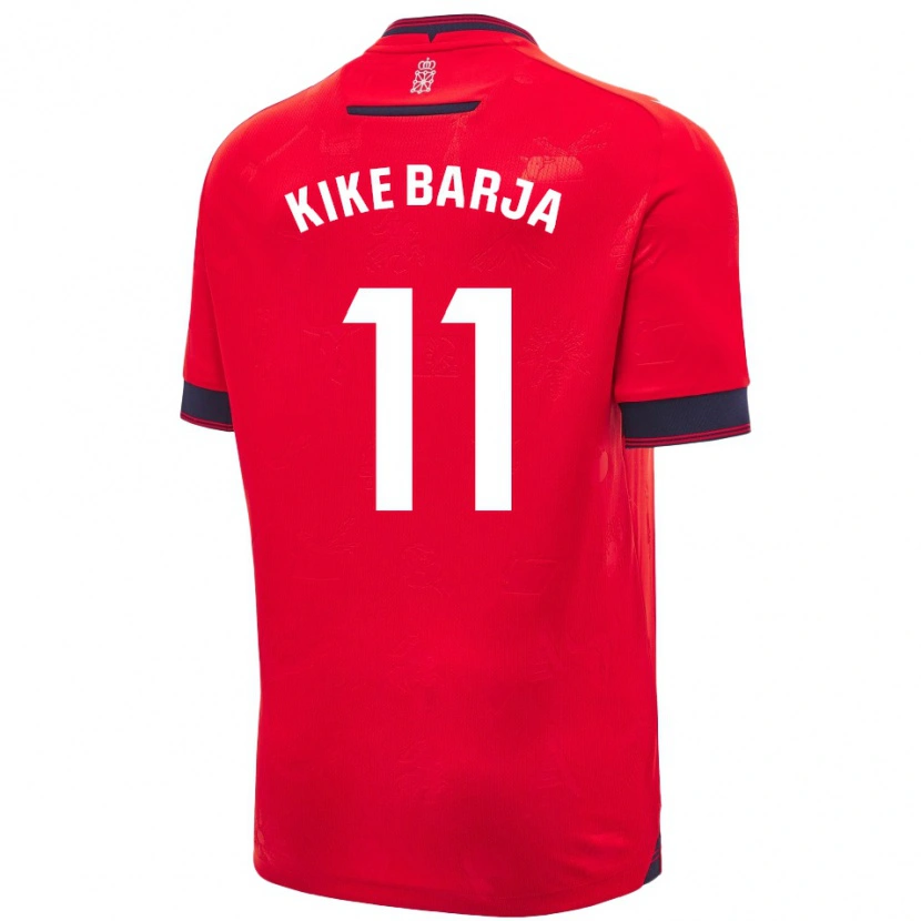 Danxen Dámské Kike Barja #11 Červená Bílá Domů Hráčské Dresy 2024/25 Dres
