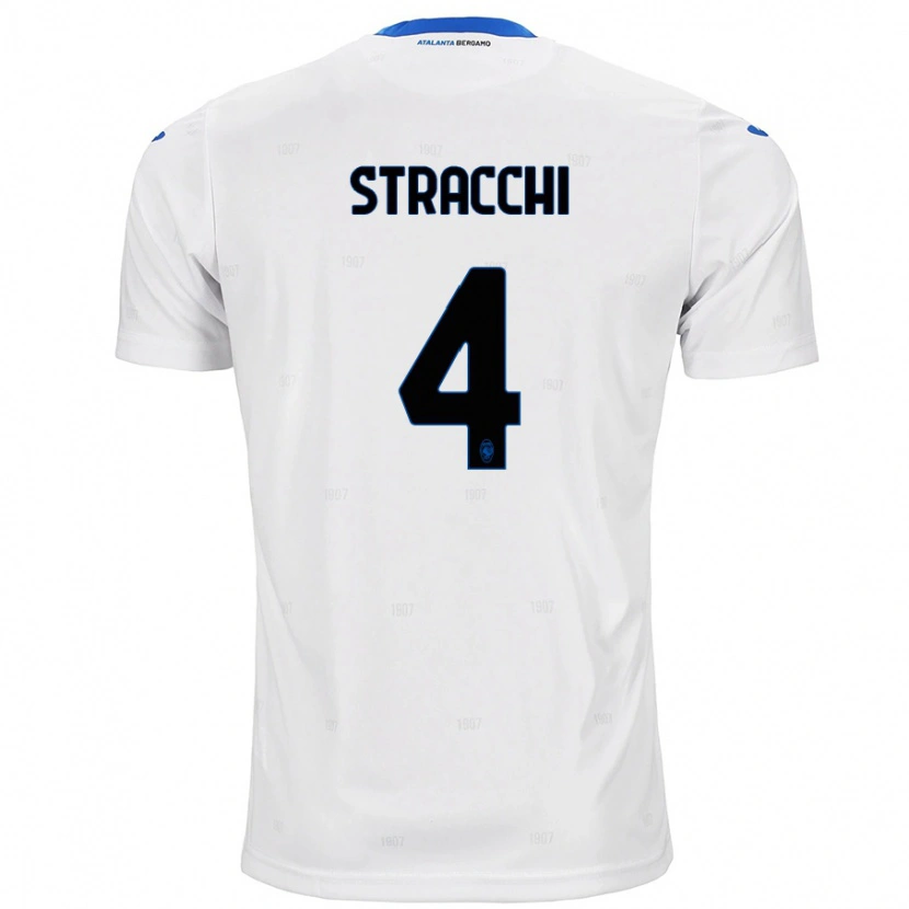 Danxen Dámské Daniela Stracchi #4 Bílý Daleko Hráčské Dresy 2024/25 Dres