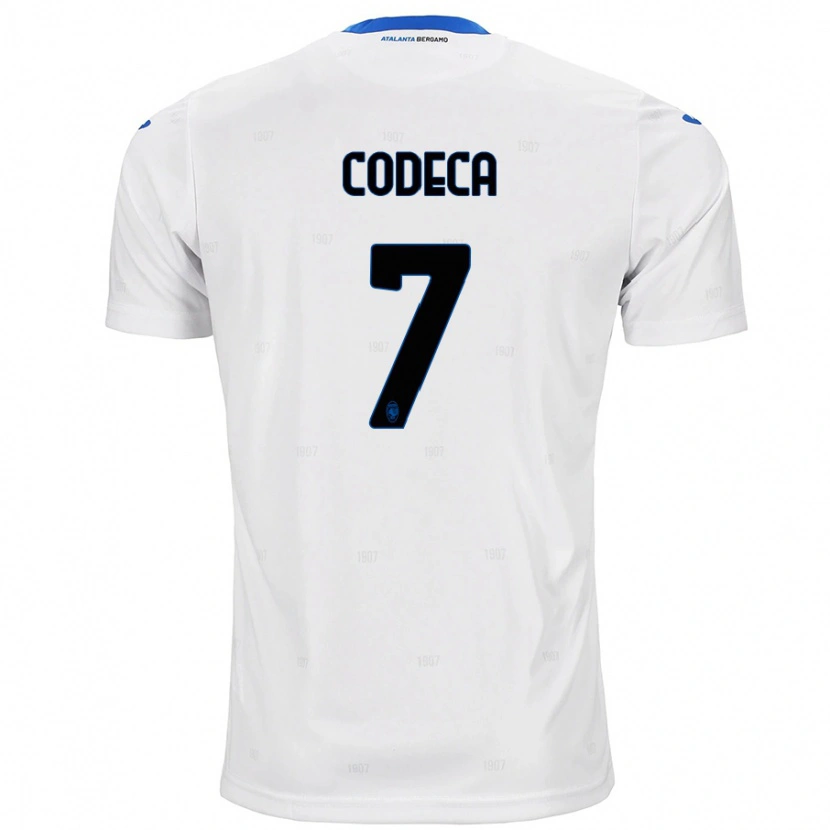Danxen Dámské Bianca Codeca #7 Bílý Daleko Hráčské Dresy 2024/25 Dres
