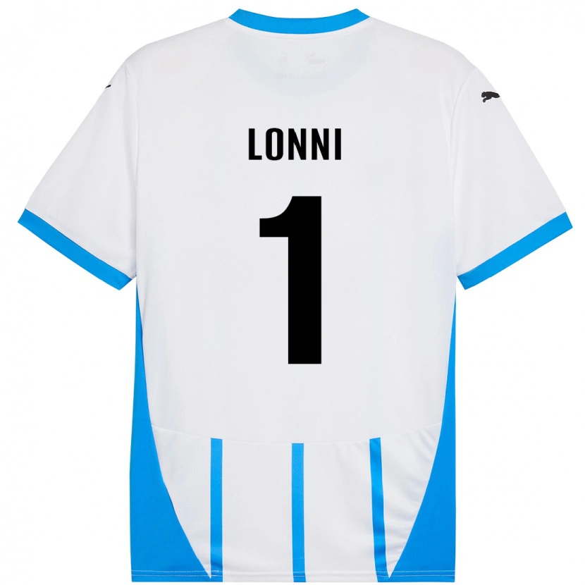 Danxen Dámské Lia Lonni #1 Bílá Modrá Daleko Hráčské Dresy 2024/25 Dres