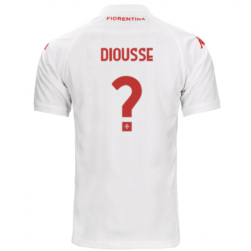 Danxen Dámské Birahim Diousse #0 Bílý Daleko Hráčské Dresy 2024/25 Dres