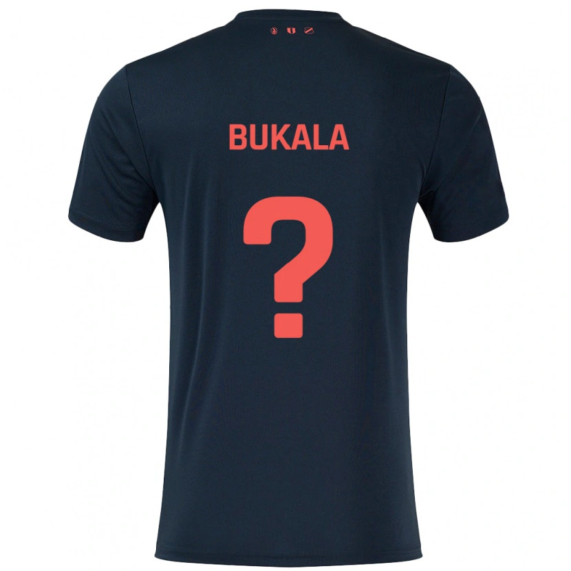 Danxen Dámské Nordin Bukala #0 Černá Červená Daleko Hráčské Dresy 2024/25 Dres