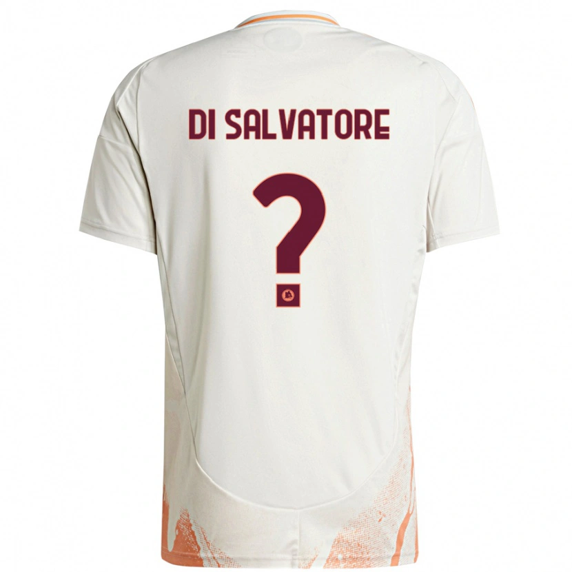 Danxen Dámské Diego Di Salvatore #0 Krémová Bílá Oranžová Daleko Hráčské Dresy 2024/25 Dres