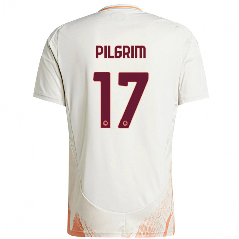 Danxen Dámské Alayah Pilgrim #17 Krémová Bílá Oranžová Daleko Hráčské Dresy 2024/25 Dres