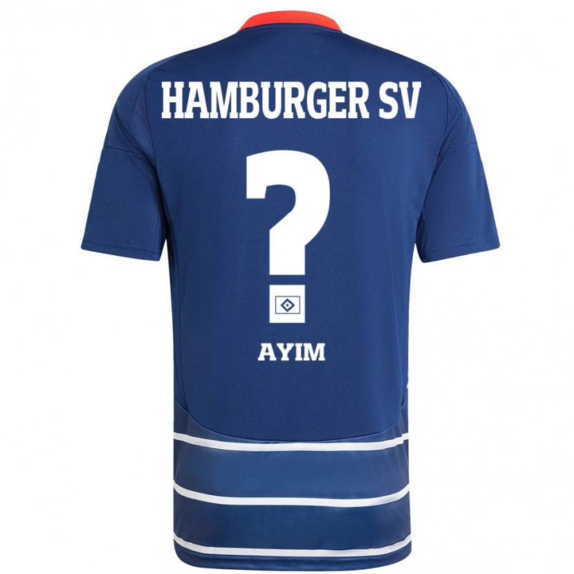 Danxen Dámské Andi Ayim #0 Tmavě Modrá Daleko Hráčské Dresy 2024/25 Dres