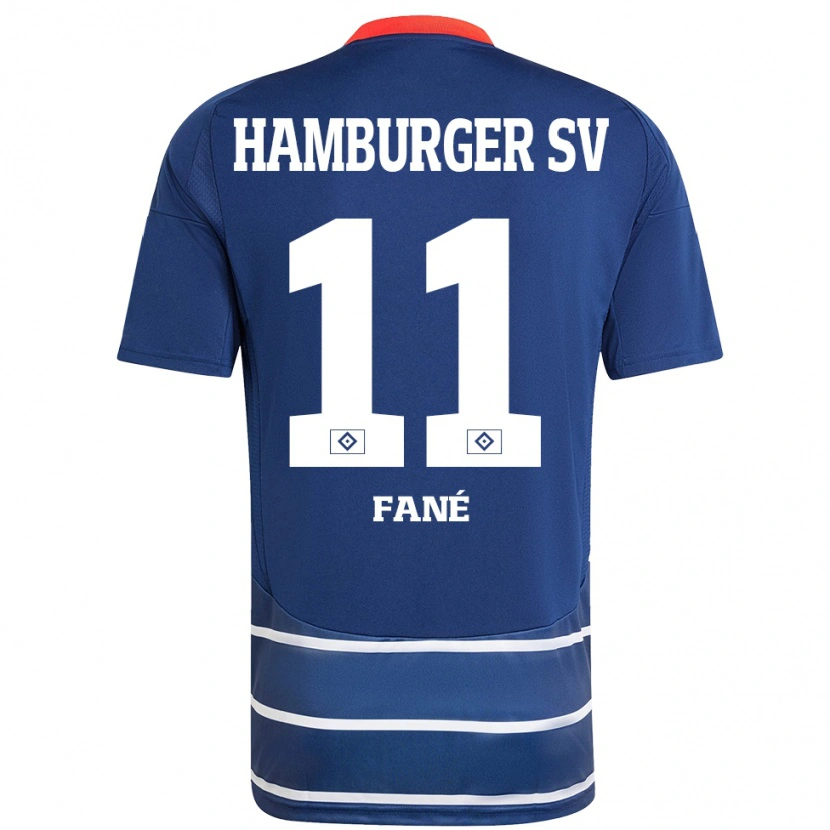 Danxen Dámské Sidi Fané #11 Tmavě Modrá Daleko Hráčské Dresy 2024/25 Dres