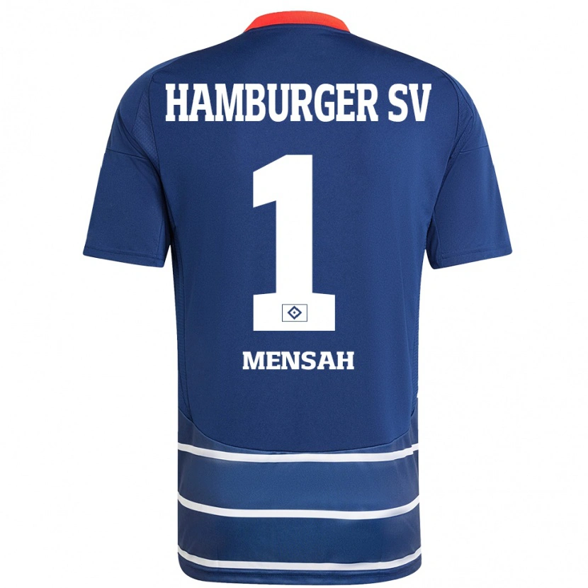 Danxen Dámské Steven Mensah #1 Tmavě Modrá Daleko Hráčské Dresy 2024/25 Dres