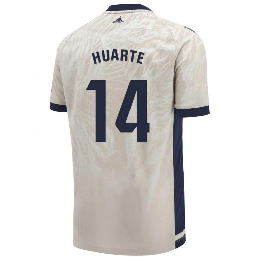 Danxen Dámské Xabi Huarte #14 Světle Šedá Daleko Hráčské Dresy 2024/25 Dres