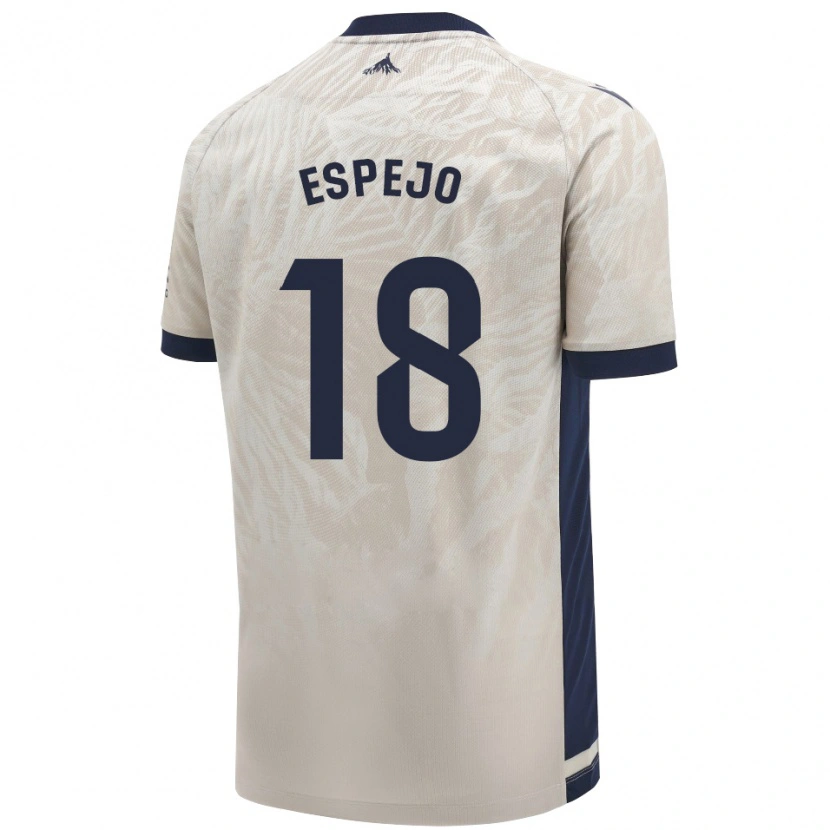 Danxen Dámské Diego Espejo #18 Světle Šedá Daleko Hráčské Dresy 2024/25 Dres