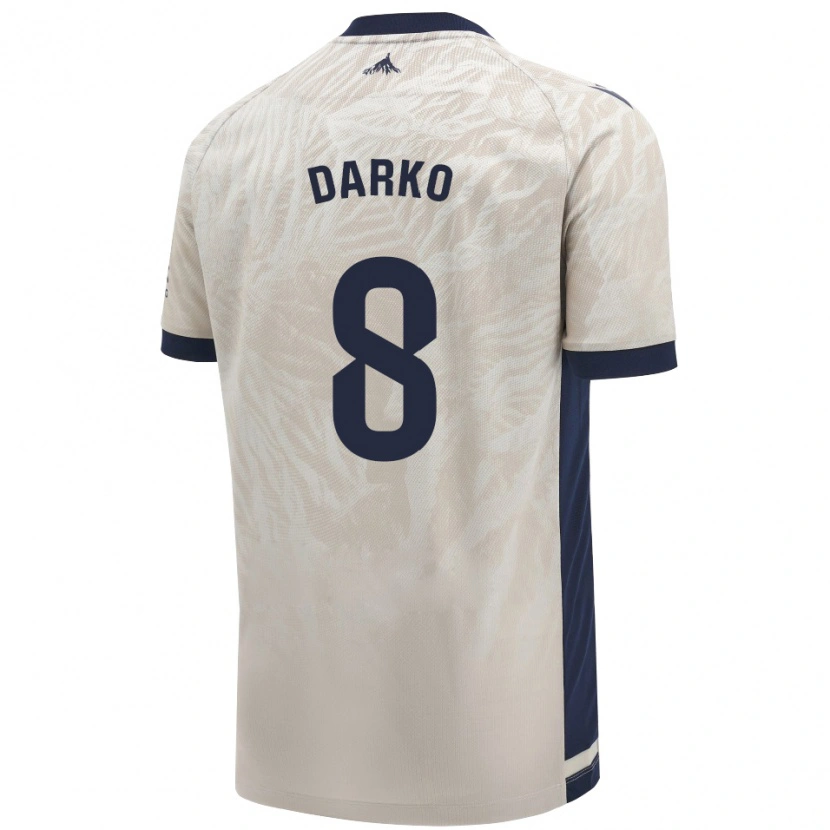 Danxen Dámské Darko Brasanac #8 Světle Šedá Daleko Hráčské Dresy 2024/25 Dres