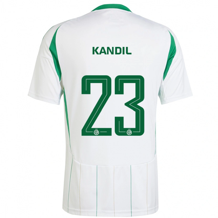 Danxen Dámské Maor Kandil #23 Bílá Zelená Daleko Hráčské Dresy 2024/25 Dres