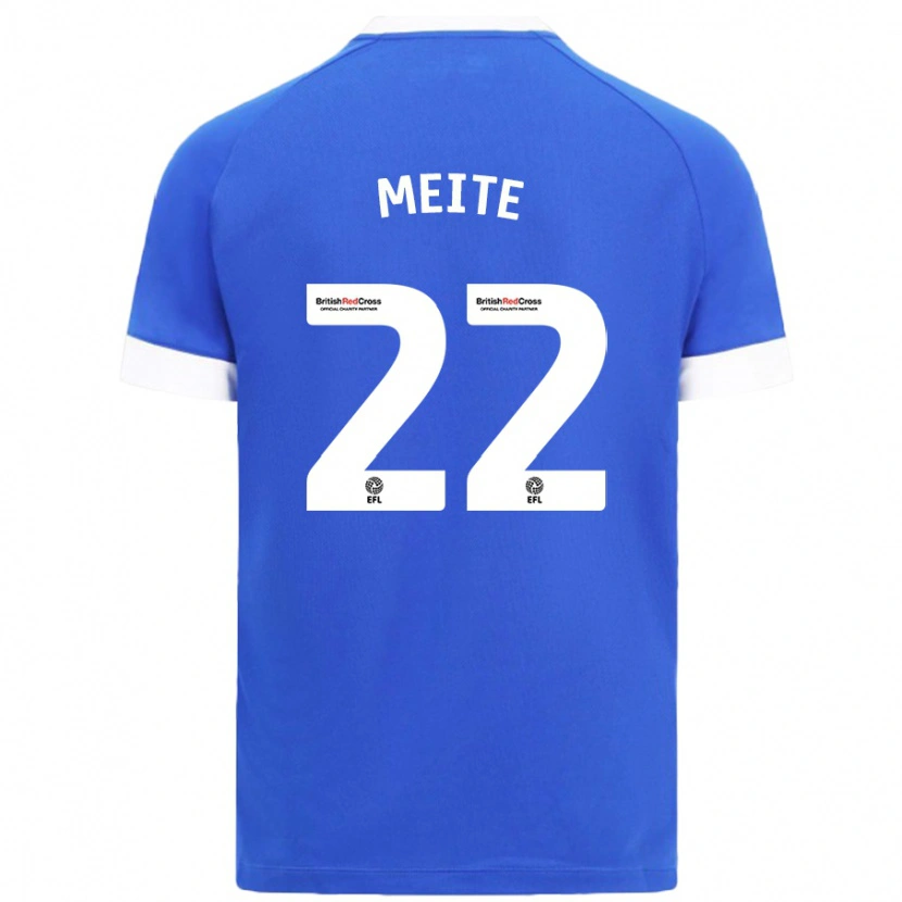 Danxen Dětské Yakou Méïté #22 Nebesky Modrá Domů Hráčské Dresy 2024/25 Dres