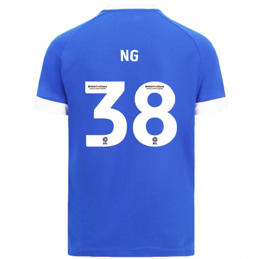 Danxen Dětské Perry Ng #38 Nebesky Modrá Domů Hráčské Dresy 2024/25 Dres
