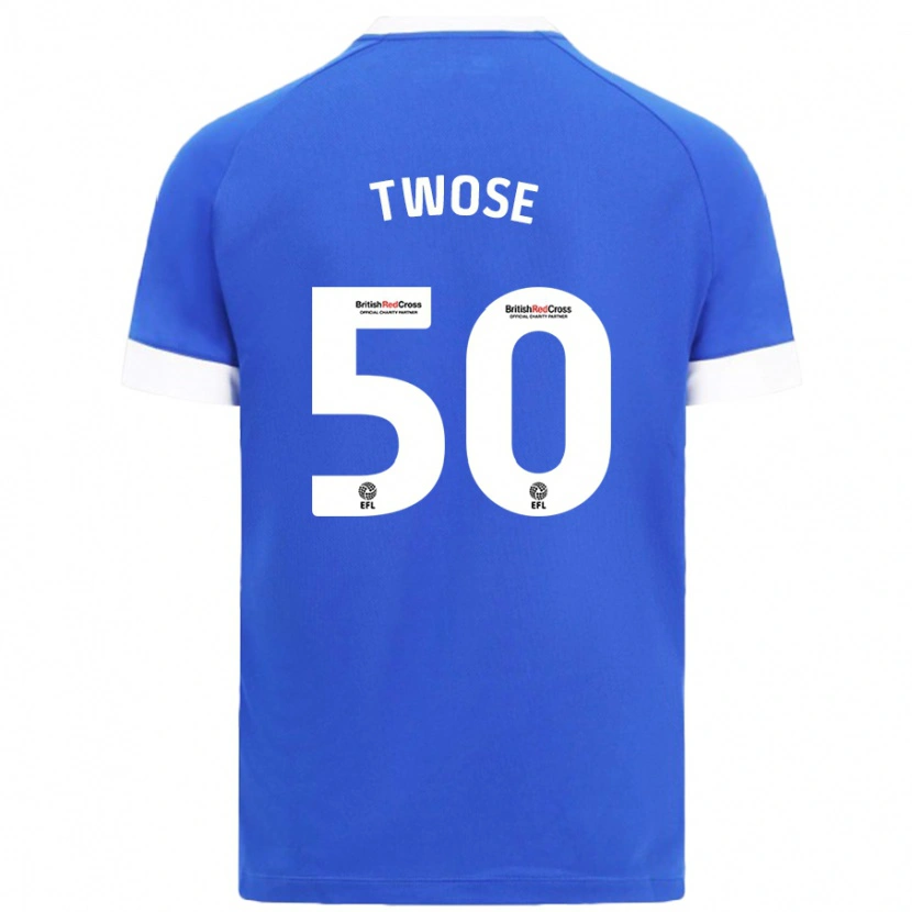 Danxen Dětské Cody Twose #50 Nebesky Modrá Domů Hráčské Dresy 2024/25 Dres