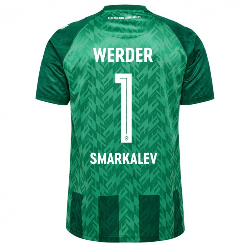 Danxen Dětské Stefan Smarkalev #1 Zelený Domů Hráčské Dresy 2024/25 Dres