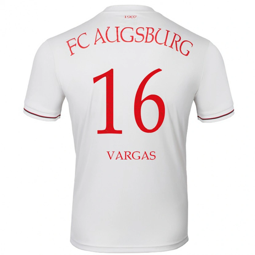Danxen Dětské Rubén Vargas #16 Bílý Domů Hráčské Dresy 2024/25 Dres