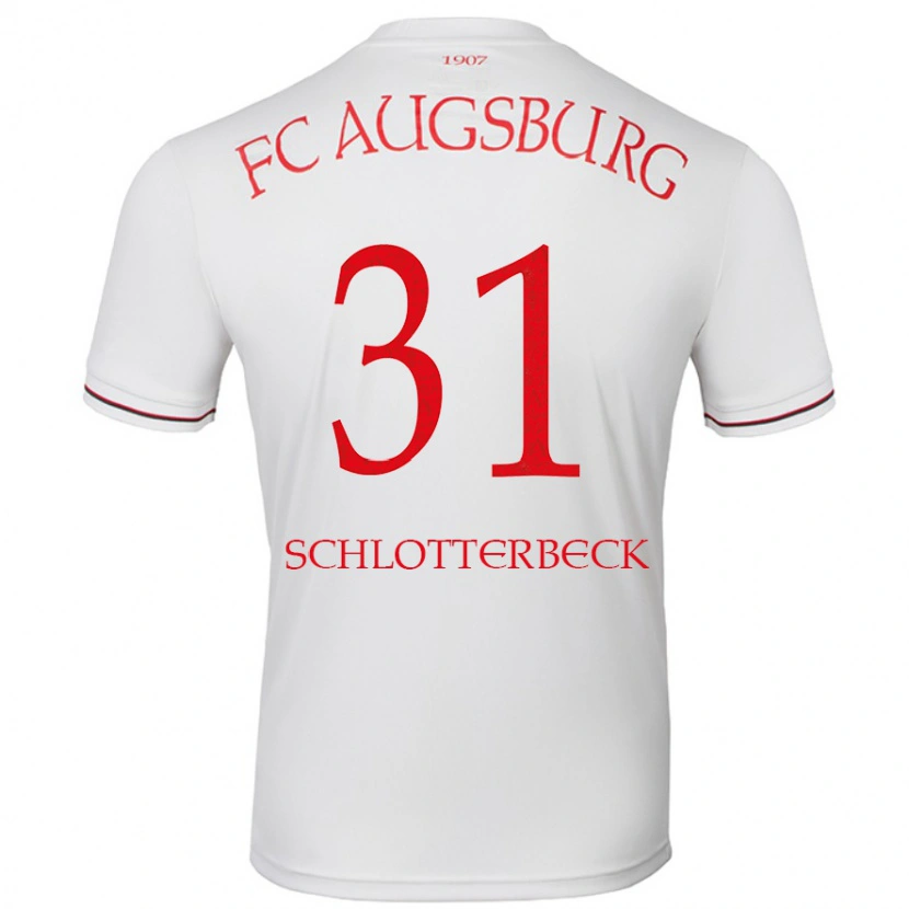 Danxen Dětské Keven Schlotterbeck #31 Bílý Domů Hráčské Dresy 2024/25 Dres