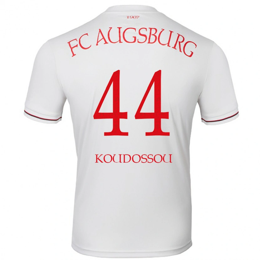 Danxen Dětské Henri Koudossou #44 Bílý Domů Hráčské Dresy 2024/25 Dres
