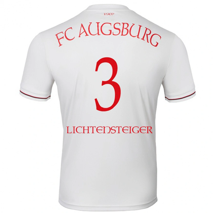 Danxen Dětské David Lichtensteiger #3 Bílý Domů Hráčské Dresy 2024/25 Dres