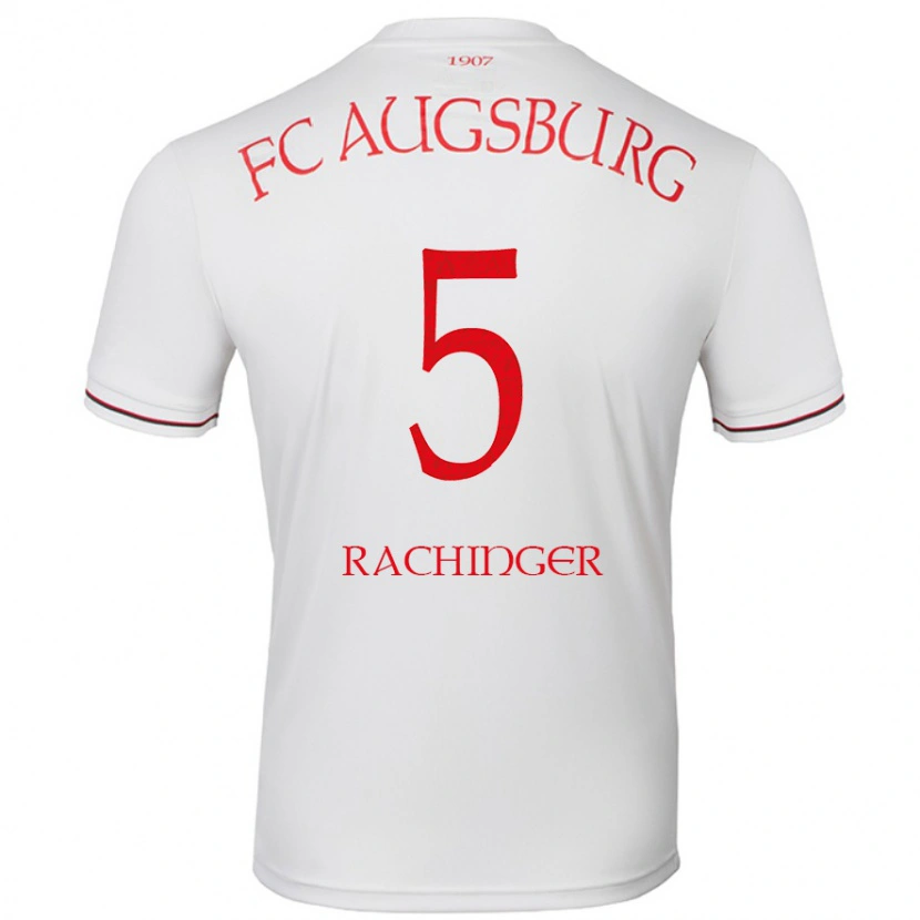 Danxen Dětské Lorenz Rachinger #5 Bílý Domů Hráčské Dresy 2024/25 Dres