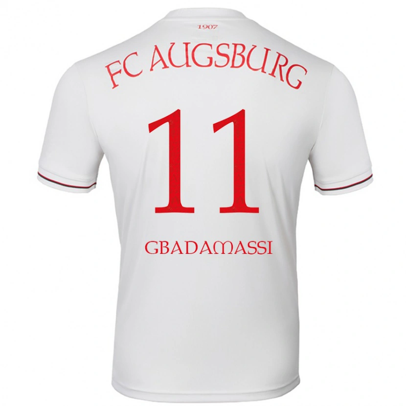 Danxen Dětské Rayane Gbadamassi #11 Bílý Domů Hráčské Dresy 2024/25 Dres