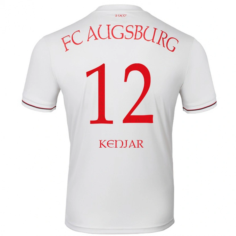 Danxen Dětské Alen Kenjar #12 Bílý Domů Hráčské Dresy 2024/25 Dres