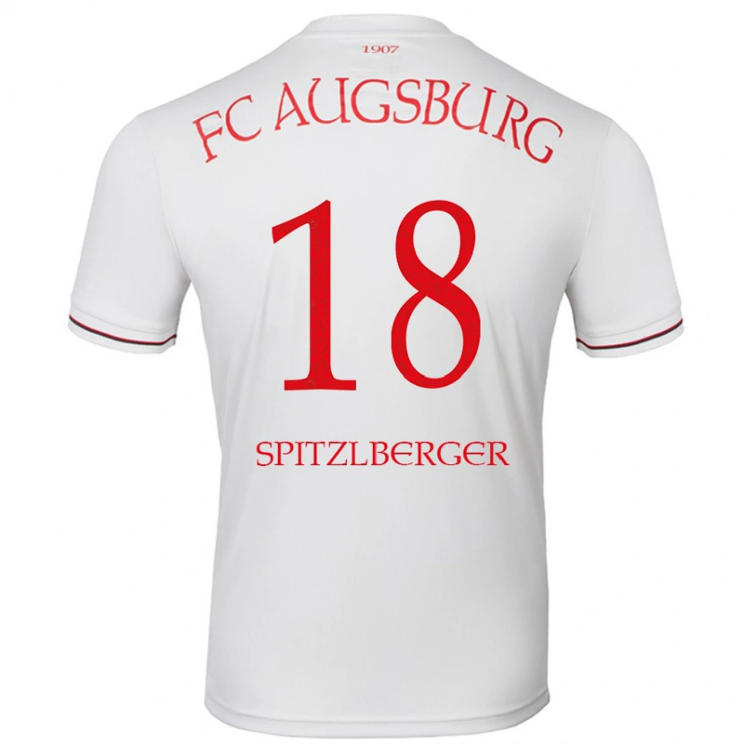 Danxen Dětské Jordan Spitzlberger #18 Bílý Domů Hráčské Dresy 2024/25 Dres