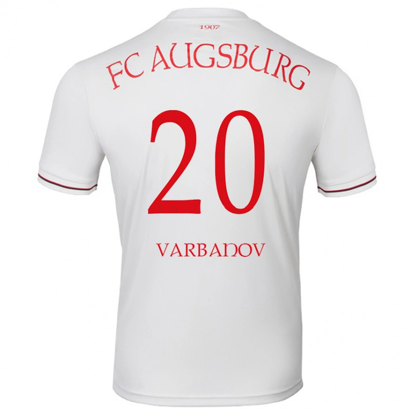 Danxen Dětské Svetoslav Varbanov #20 Bílý Domů Hráčské Dresy 2024/25 Dres