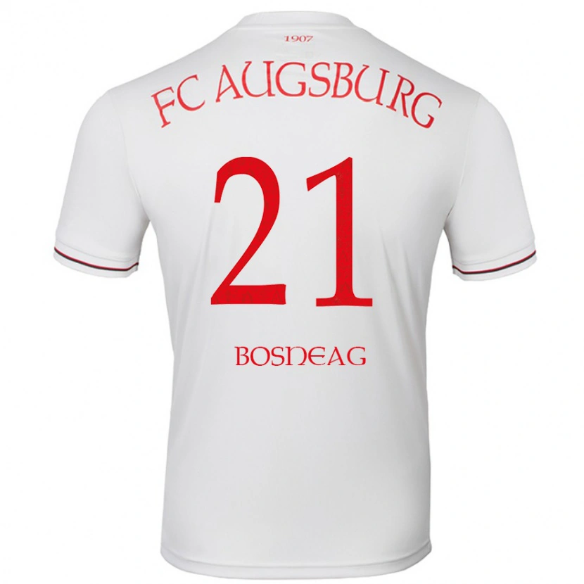 Danxen Dětské Ioan Boșneag #21 Bílý Domů Hráčské Dresy 2024/25 Dres
