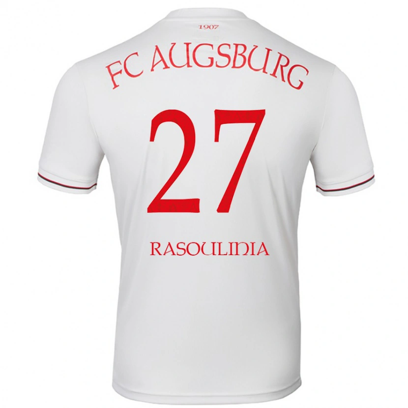 Danxen Dětské Nick Rasoulinia #27 Bílý Domů Hráčské Dresy 2024/25 Dres