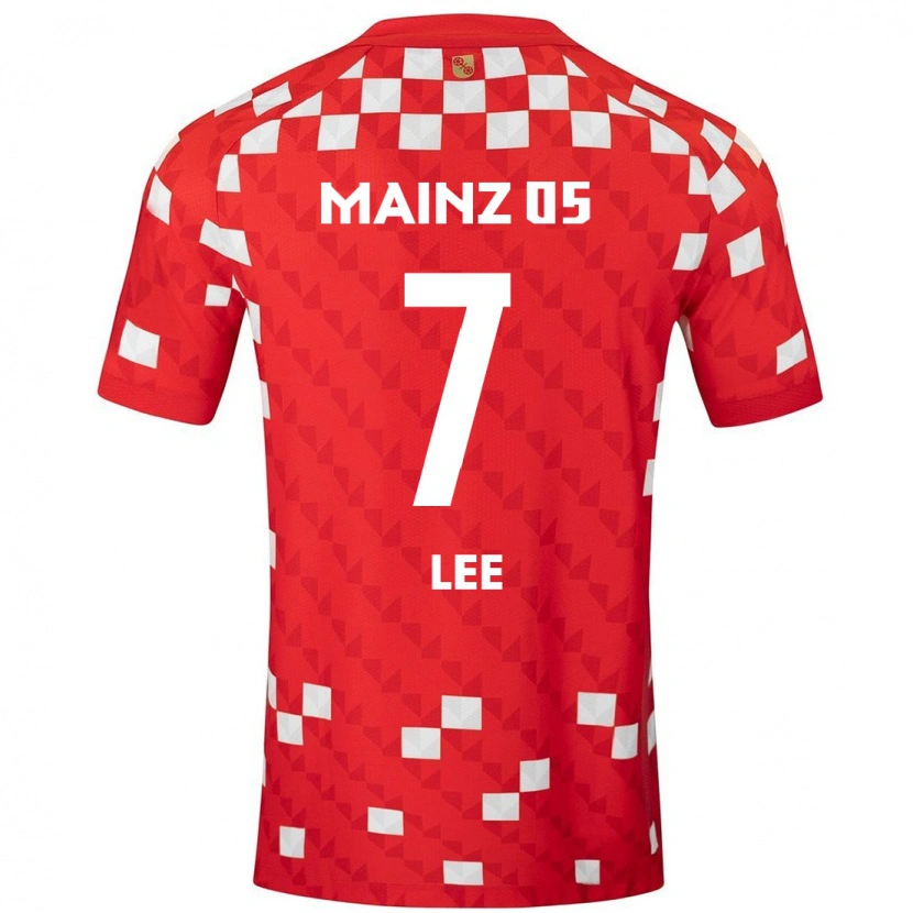 Danxen Dětské Jae-Sung Lee #7 Bílá Červená Domů Hráčské Dresy 2024/25 Dres