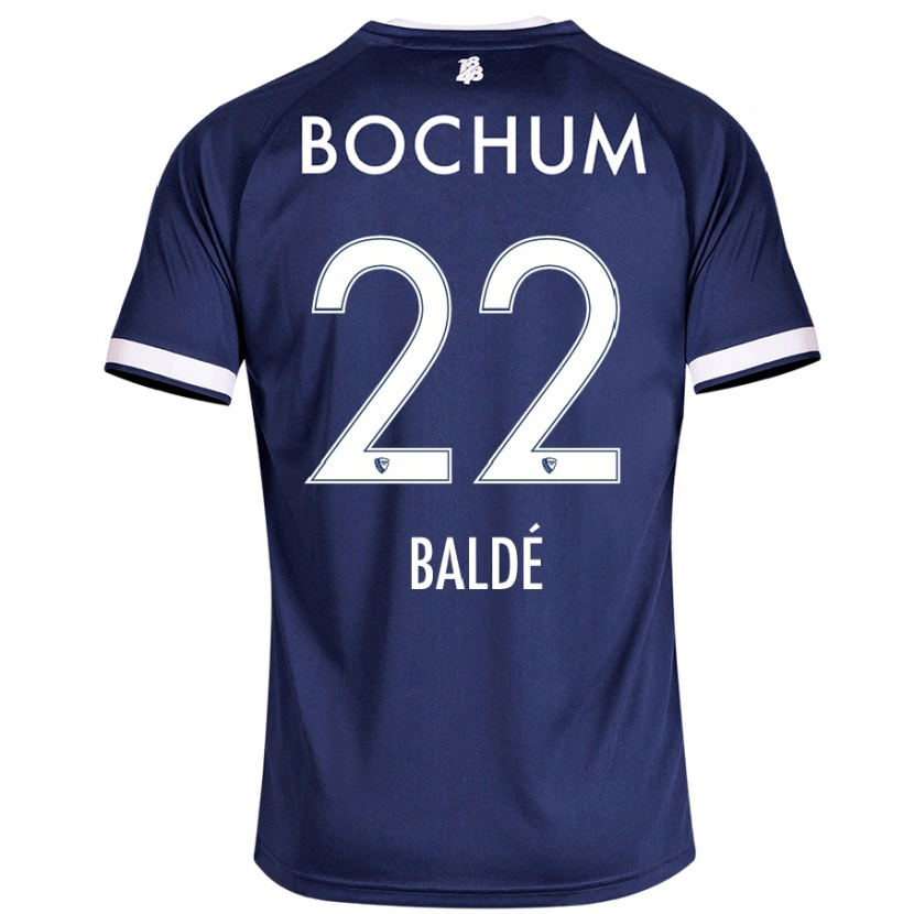 Danxen Dětské Aliou Baldé #22 Tmavě Modrá Domů Hráčské Dresy 2024/25 Dres